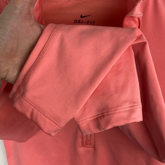 Nike Pro Training Jacket Sunblush Pinks Size XS Run‎ Fitness Athleisure Pullover - Picture 7 of 12